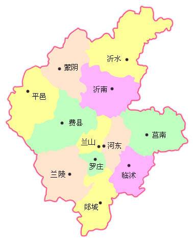 东莞光临沂市物流舆图
