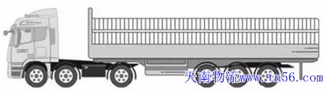 双转一拖三13米货车核载图